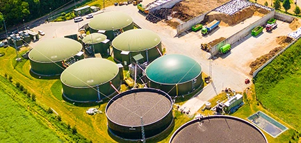 Biogas collection and storage